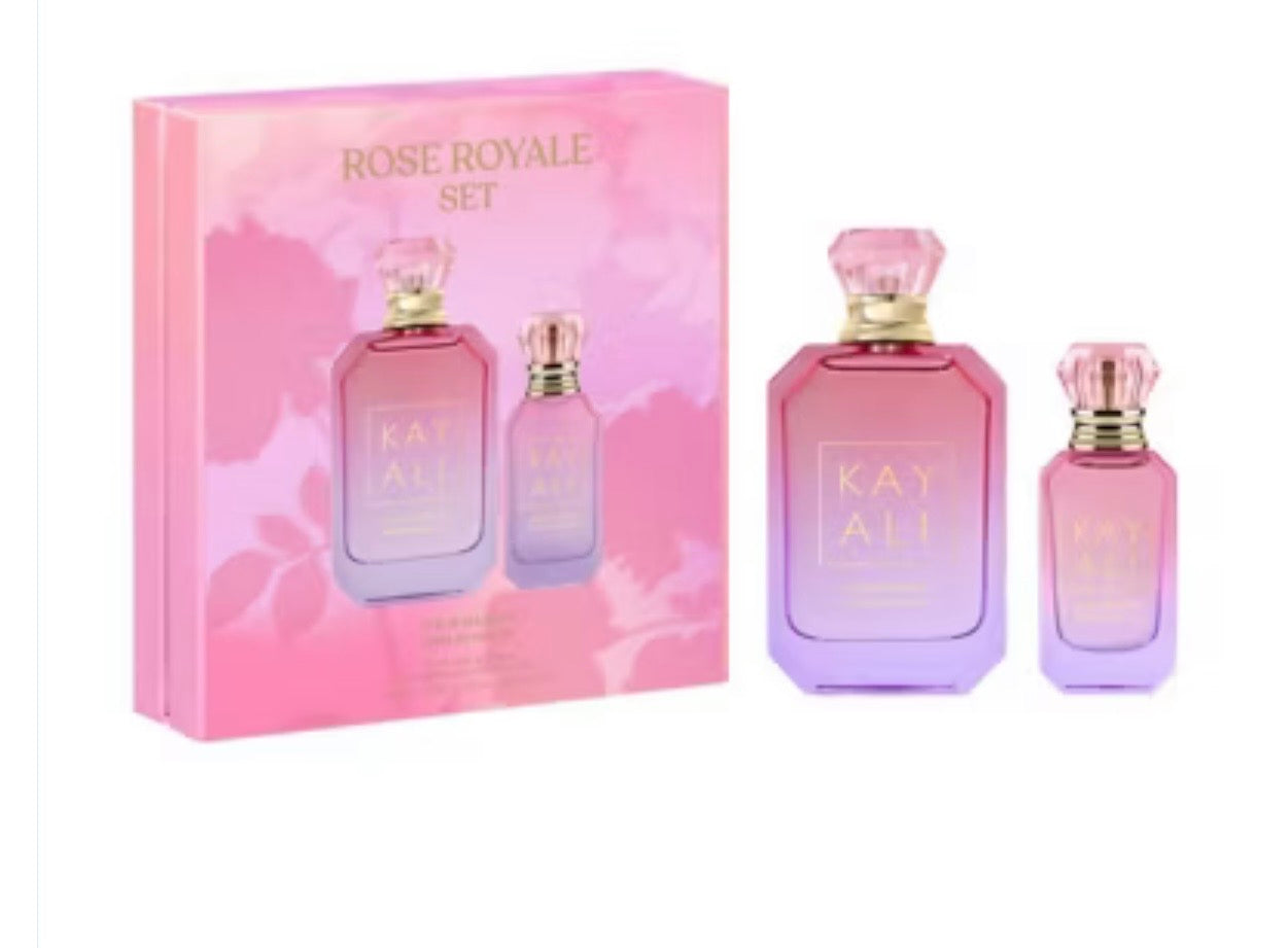 Kayali majesty rose perfume set